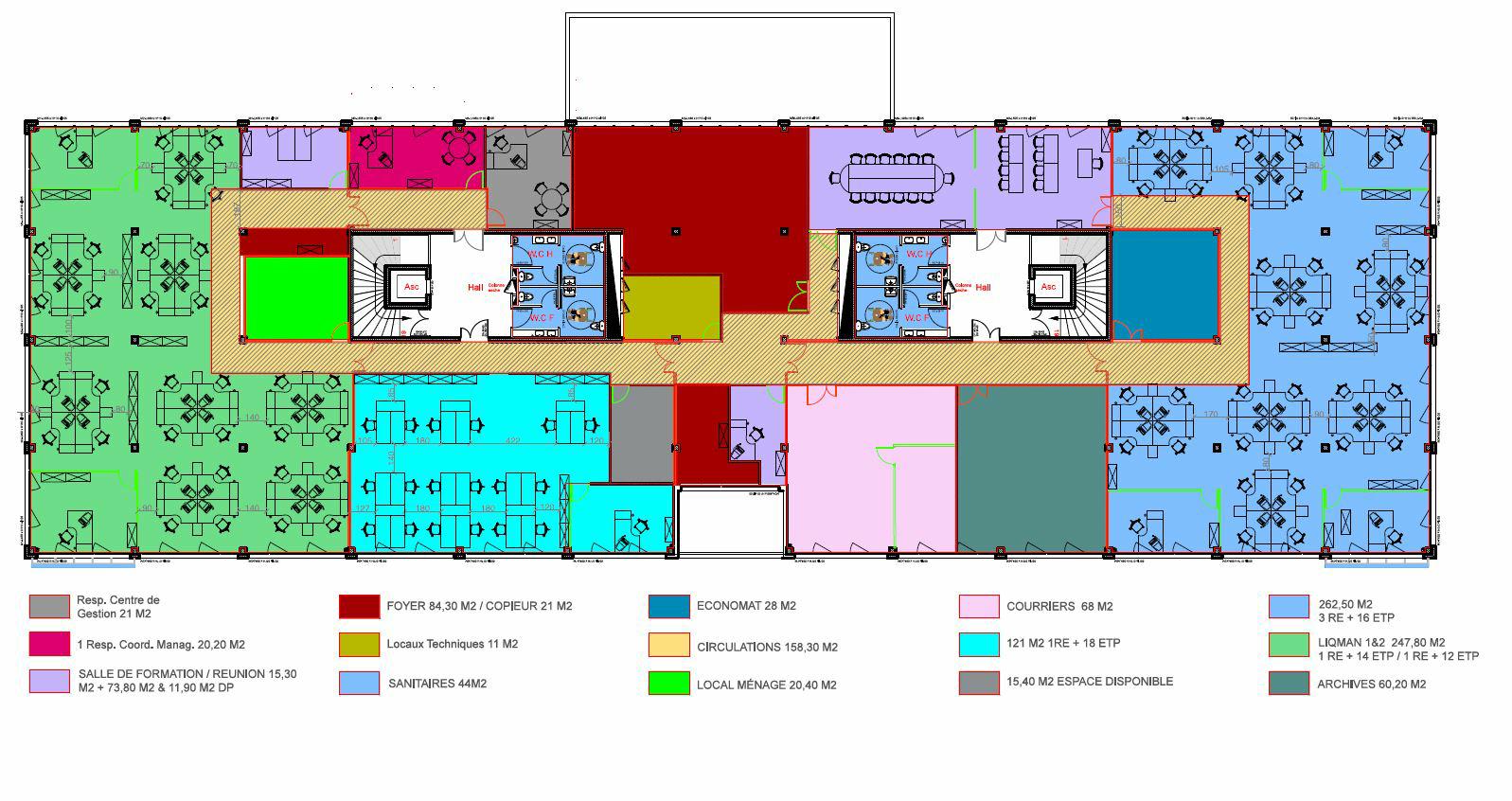 Bureau Montpellier 1240m² Location bureau Montpellier Hérault OLBUR2200645 13